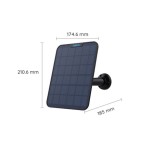 DODATEK ZA PAMETNI DOM REOLINK SOLARNI PANEL 2 ČRNA - slika 3