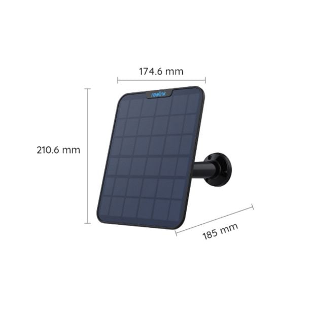 dodatek-za-pametni-dom-reolink-solarni-panel-2-crna-3525226-2 DODATEK ZA PAMETNI DOM REOLINK SOLARNI PANEL 2 ČRNA - slika 3