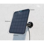 DODATEK ZA PAMETNI DOM REOLINK SOLARNI PANEL 2 ČRNA - slika 5