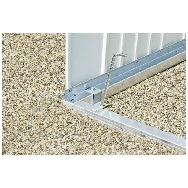 DODATKI ZA KOVINSKE HIŠKE BIOHORT 150X78X4 CM ALUMINIJASTI TALNI OKVIR DODATKI ZA KOVINSKE HIŠKE BIOHORT 150X78X4 CM ALUMINIJASTI TALNI OKVIR