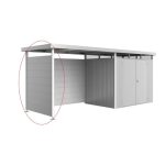 DODATKI ZA KOVINSKE HIŠKE BIOHORT 157X2.5X181 CM STRANSKI NADSTREŠEK H2