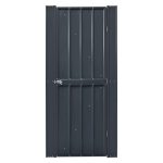 DODATKI ZA KOVINSKE HIŠKE GLOBEL KOMPLET VRAT 2 ANTRACIT 200 X 67 CM (HD2E) - slika 3