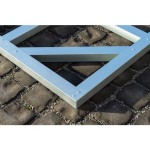 DODATKI ZA KOVINSKE HIŠKE GLOBEL TALNI OKVIR GLOBEL 10X10 D295 X V299 CM (F1010GAL) - slika 4