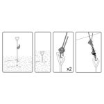 DODATNA PROTI VETRNA ZAŠČITA S SIDRANJEM PALRAM ZA RASTLINJAK - slika 14