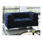 Dvosed ČARLI 2 . Prepustite se počitku na vzmetenem dvosedu ČARLI, ki je udoben in kvaliteten. Oblazinjen je v mehko blago in v modernih barvah bo odlčina