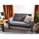 Dvosed DARI, je eleganten kos pohištva, ki popestri vaš prostor. Narejen je iz žametne tkanine, kar zagotavlja prijeten počitek in sedenje. Nogice so iz