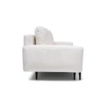 Dvosed RAKITA bež . Dvosed RAKITA siva je presenetljivo preprostega ter minimalističnega izgleda. Ima lesene noge, katere zagotavljajo večjo stabilnost ter