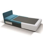 Dvosed TORI . Dvosed TORI je primeren za vsak prostor, kjer potrebujete dodatno ležišče. Je zelo ekonomičen saj ga lahko v hipu raztegnete v ležišče in