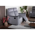 Dvosed TRAVIS 2 - siva . Dvosed TRAVIS 2 - siva, je eleganten kos pohištva, ki popestri vaš prostor. Zaradi svojega videza, da prostoru poseben čar,