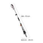 ELEK. ŠKARJE ZA ŽIVO MEJO VONHAUS 2V1 Z VERIŽNO ŽAGO - slika 23