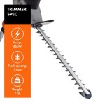 ELEK. ŠKARJE ZA ŽIVO MEJO VONHAUS 2V1 Z VERIŽNO ŽAGO - slika 20