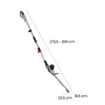 ELEK. ŠKARJE ZA ŽIVO MEJO VONHAUS 2V1 Z VERIŽNO ŽAGO - slika 22