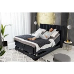 Električna postelja VERA 160x200 . Električna postelja VERA je sestavljena iz dveh vzmetnic in nadvložka. Ena je sestavljena iz Bonnell vzmeti, druga pa ima