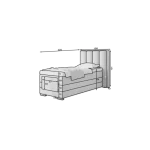 Električna postelja VERA 90x200 . Električna postelja VERA je sestavljena iz dveh vzmetnic in nadvložka. Ena je sestavljena iz Bonnell vzmeti, druga pa ima