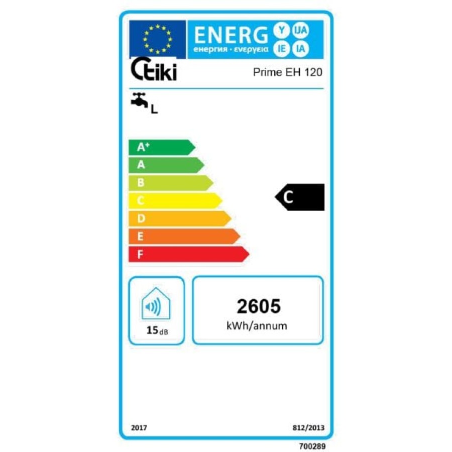 ELEKTRIČNI GRELNIK VODE TIKI PRIME EH 120 - slika 4