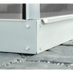 ELEMENT ZA RASTLINJAK VITAVIA JEKLENI OKVIR TEMELJ 3800 COMET 12.5CM. ALU - slika 4