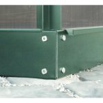 ELEMENT ZA RASTLINJAK VITAVIA JEKLENI OKVIR TEMELJ 5000 12.5CM. SMARAGDNA - slika 4