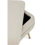 Enojna klop PAVLINA bež . Enojna klop PAVLINA je eleganten kos pohištva, ki popestri vaš prostor. Njen poseben dizajn vas bo navdušil, saj prinese vašemu