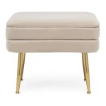 Enojna klop PAVLINA bež . Enojna klop PAVLINA je eleganten kos pohištva, ki popestri vaš prostor. Njen poseben dizajn vas bo navdušil, saj prinese vašemu