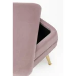 Enojna klop PAVLINA roza . Enojna klop PAVLINA je eleganten kos pohištva, ki popestri vaš prostor. Njen poseben dizajn vas bo navdušil, saj prinese vašemu