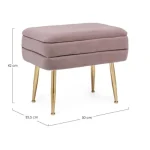 Enojna klop PAVLINA roza . Enojna klop PAVLINA je eleganten kos pohištva, ki popestri vaš prostor. Njen poseben dizajn vas bo navdušil, saj prinese vašemu