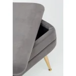 Enojna klop PAVLINA siva . Enojna klop PAVLINA je eleganten kos pohištva, ki popestri vaš prostor. Njen poseben dizajn vas bo navdušil, saj prinese vašemu