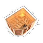 FINSKA SAVNA AINUR 3+9KW GRELEC NR KOTNI VHOD - slika 14