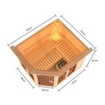 FINSKA SAVNA AINUR 3+9KW GRELEC ZR KOTNI VHOD+STREŠ.VENEC - slika 16