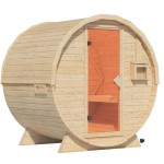 ZUNANJA SAVNA KARIBU FASSSAUNA 1+GRELEC 9KW NR - slika 5