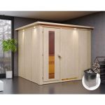 FINSKA SAVNA GOBIN 2+9KW GRELEC NR PREDNJI VHOD+STREŠ.VENEC