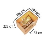 FINSKA SAVNA HYTTI 1+9KW GRELEC NR - slika 10