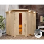 FINSKA SAVNA JARIN 2+9KW GRELEC ZR KOTNI VHOD+STREŠ.VENEC