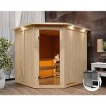 FINSKA SAVNA JARIN 5+9KW GRELEC BIO KOTNI VHOD+STREŠ.VENEC