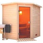 FINSKA SAVNA MIA+9KW GRELEC NR KOTNI VHOD PROZORNA VRATA - slika 7