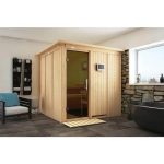 FINSKA SAVNA RODIN 6+9KW GRELEC ZR PREDNJI VHOD+STREŠ.VENEC