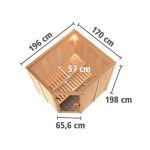 FINSKA SAVNA SIIRIN 3+ 9KW GRELEC ZR KOTNI VHOD - slika 18