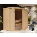 FINSKA SAVNA SIIRIN 5+ 9KW GRELEC BIO KOTNI VHOD