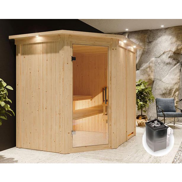 FINSKA SAVNA SIIRIN 8+9KW GRELEC NZ KOTNI VHOD+STREŠ.VENEC FINSKA SAVNA SIIRIN 8+9KW GRELEC NZ KOTNI VHOD+STREŠ.VENEC