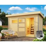 FINSKA SAVNA SKROLLAN 2+9KW GRELEC ZR 38MM MODERNA VRATA