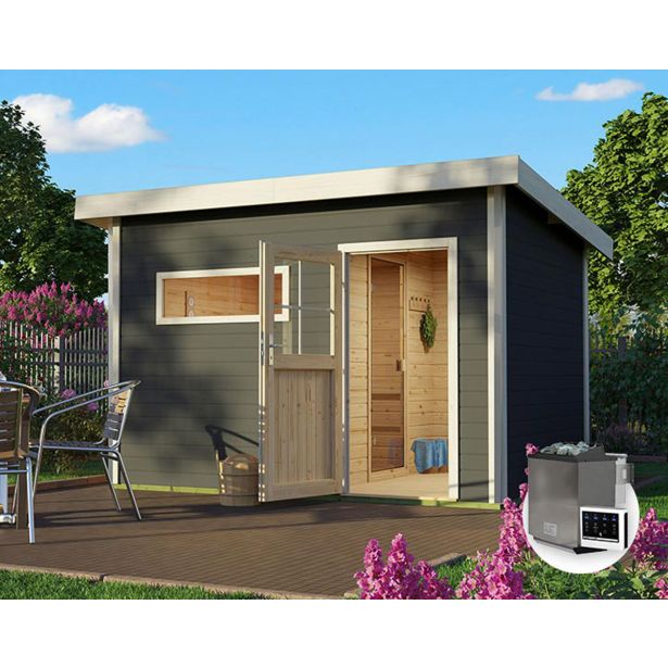 FINSKA SAVNA SKROLLAN 2+9KW GRELEC ZR ZEMELJSKA SIVA FINSKA SAVNA SKROLLAN 2+9KW GRELEC ZR ZEMELJSKA SIVA