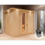 FINSKA SAVNA SODIN 2+9KW GRELEC NR PREDNJI VHOD+STREŠ.VENEC