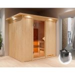 FINSKA SAVNA SODIN 4+9KW GRELEC NR PREDNJI VHOD+STREŠ.VENEC