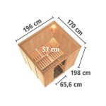 FINSKA SAVNA SODIN 5+9KW GRELEC BIO PREDNJI VHOD+STREŠ.VENEC - slika 16