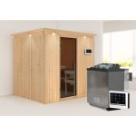 FINSKA SAVNA SODIN 6+9KW GRELEC BIO PREDNJI VHOD+STREŠ.VENEC