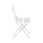 FLORA ORIGAMI STOL FULL STEEL KREM - slika 8