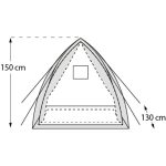 FOLIJSKI RASTLINJAK VITAVIA ŠOTOR PERGART HAWAII M 1.3X1.3M - slika 4