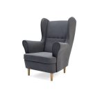 Dizajnerski fotelj AMALIA je primeren za vsak dnevni prostor. Narejen v skandinavskem slogu ter oblazinjen z kvalitetnim blagom, vas bo definitivno prepričal.