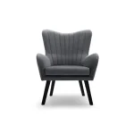 Fotelj BELI . Fotelj BELI je odlična izbira za dnevno sobo, delovno sobo ali pisarno. Zaradi svoje elegantne oblike, zagotavlja udobje in prefinjen videz, ki