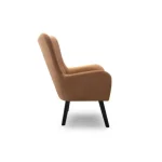 Fotelj BELI . Fotelj BELI je odlična izbira za dnevno sobo, delovno sobo ali pisarno. Zaradi svoje elegantne oblike, zagotavlja udobje in prefinjen videz, ki