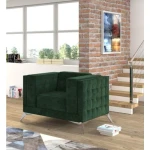 Fotelj DALAS . Fotelj DALAS je elegantnega videza kateri bo polepšal vsak prostor. Vzmeten je z valovitimi vzmetmi. Narejen je iz visoko elastične